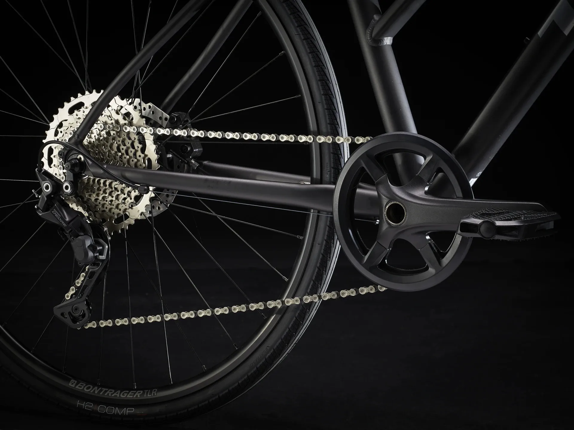 Trek FX Disc Stagger Women's Hybrid Bike Dnister Black