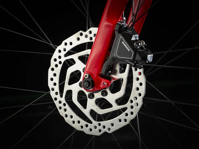 Trek FX 3 Disc Hybrid Bike - Viper Red/Cobra Blood Fade-5