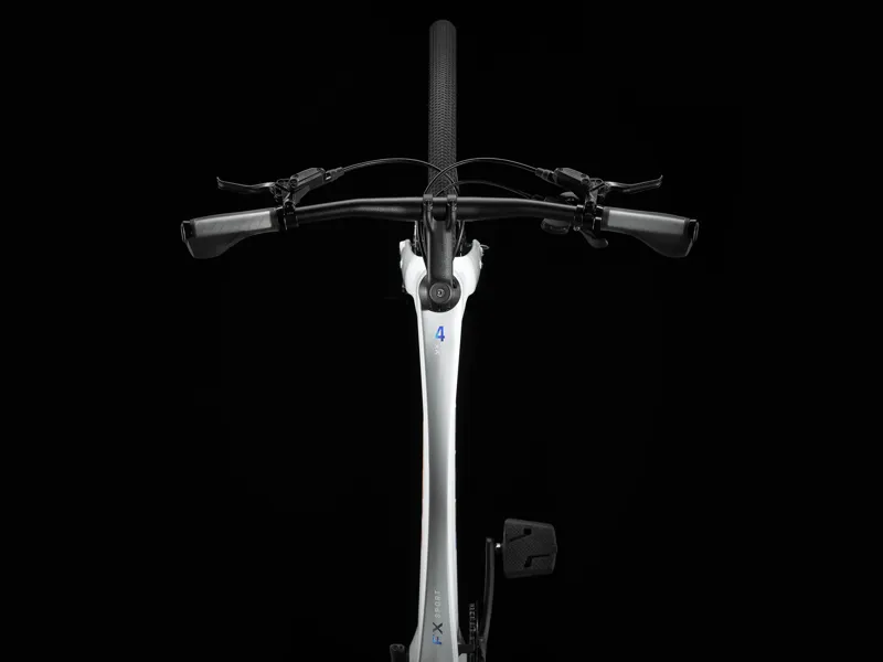 Trek FX Sport 4 Hybrid Bike - Trek White-4