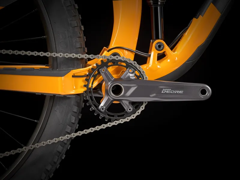 Trek Fuel EX 5 Gen 5 27.5/29er 2023 Full Suspension MTB - Grey/Marigold-3