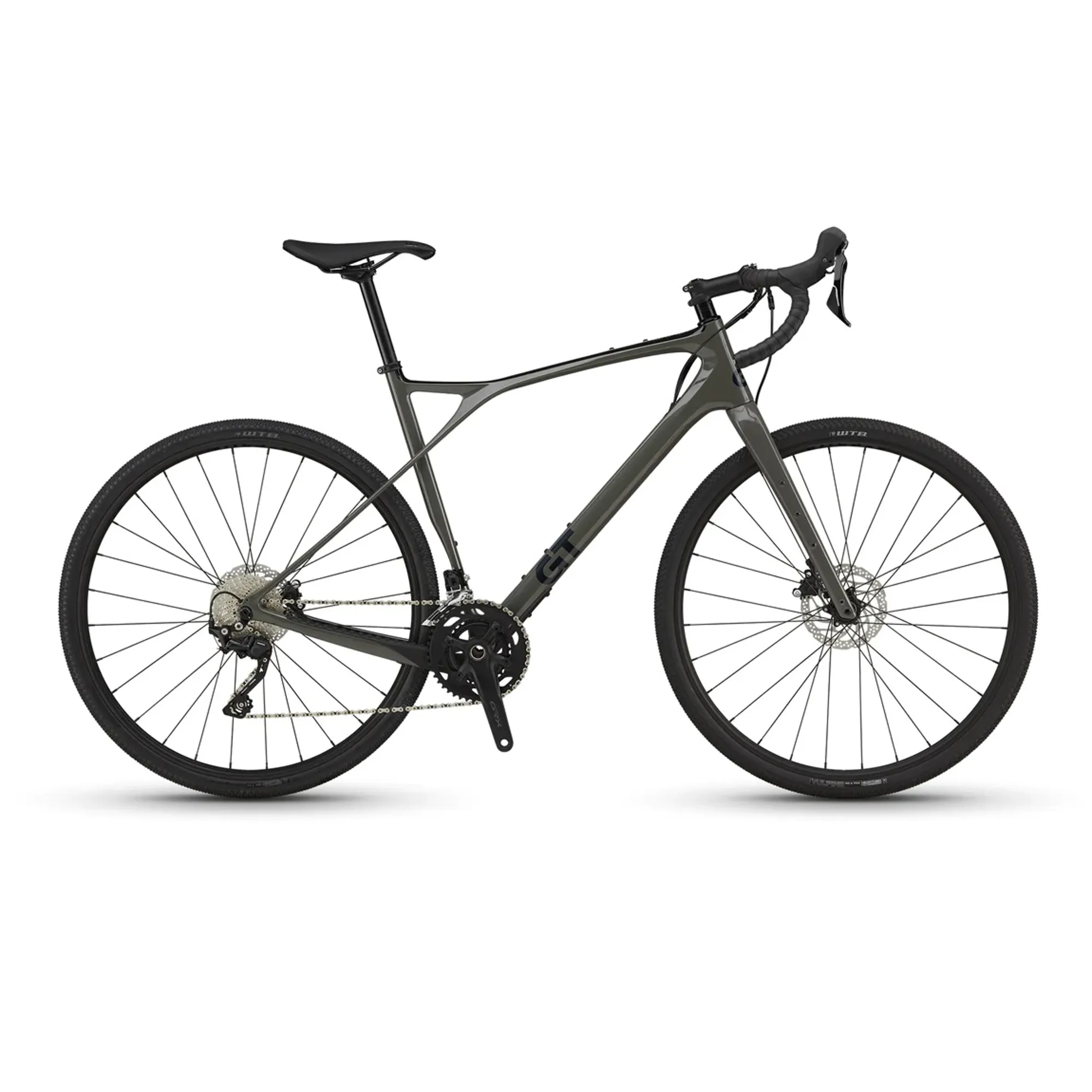 GT Grade Carbon Elite 2023 Gravel Road Bike Wet Cement Grey
