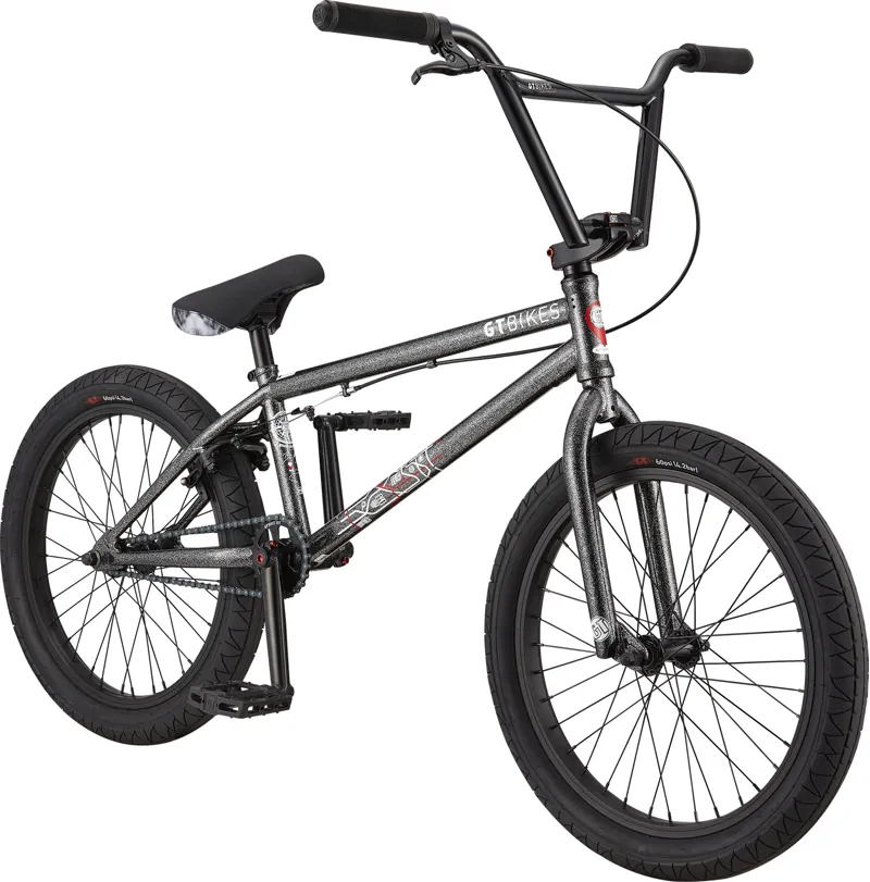 GT BK Team 20w 2024 BMX - Gloss Silver-1