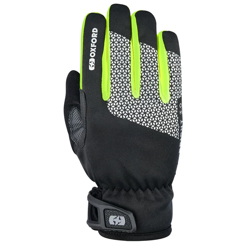 Oxford Bright 3.0 Long Finger Cycling Gloves Black