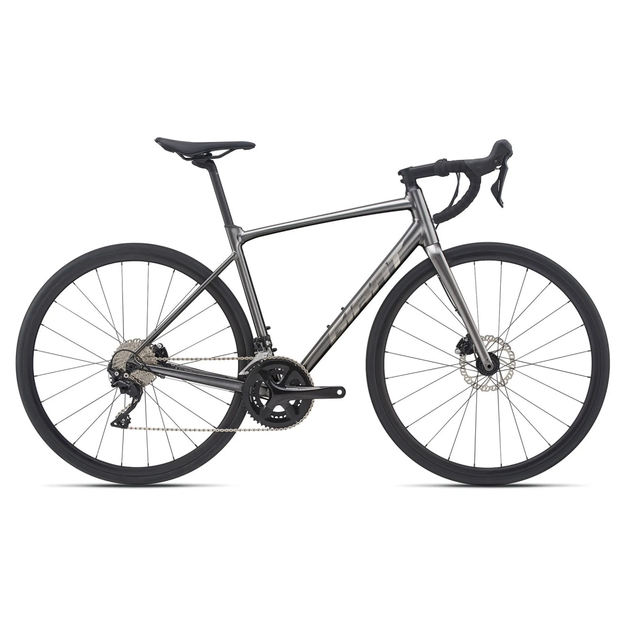 Giant Contend SL Disc 2021 Road Bike Silver/Charcoal