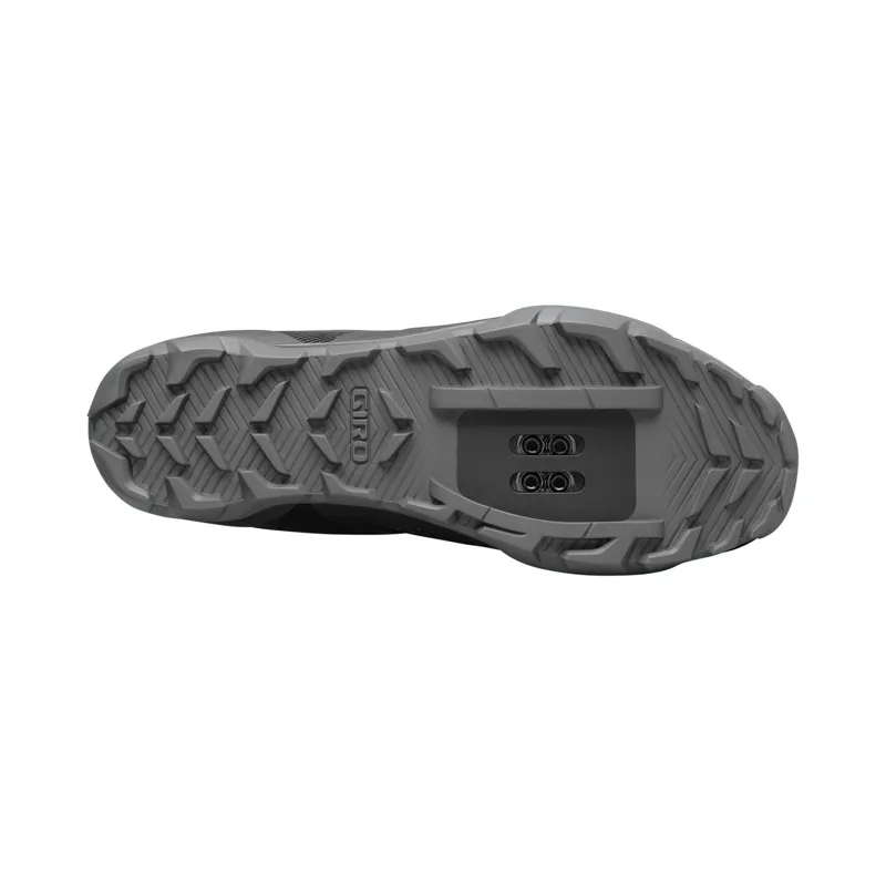 Giro Formula Men's MTB Cycling Shoes - Black/Bright Red-2