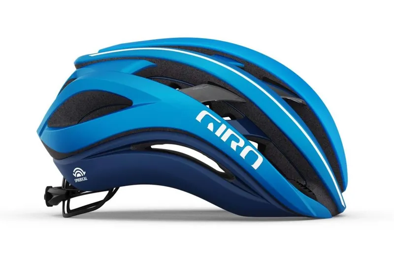 Giro Aether Spherical MIPS Road Helmet - Matt Anodized Blue-1