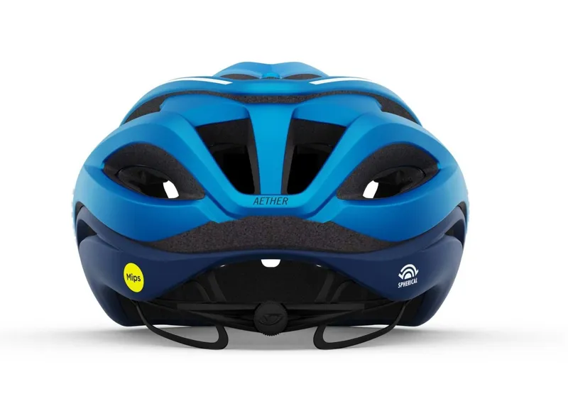 Giro Aether Spherical MIPS Road Helmet - Matt Anodized Blue-2