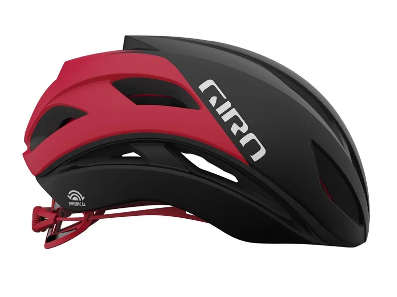 Giro Eclipse Spherical Mips Road Helmet - Black/White/Red-2
