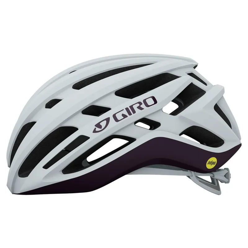 Giro Agilis MIPS Womens Road Helmet - Matt White/Urchin -1