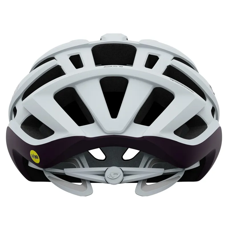 Giro Agilis MIPS Womens Road Helmet - Matt White/Urchin -2