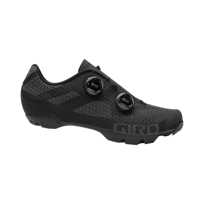 Giro Sector MTB Cycling Shoes - Black/Shadow
