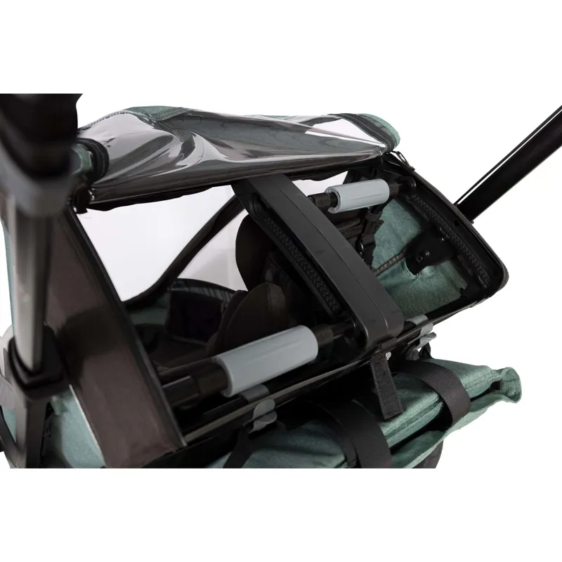 Hamax Cocoon Single Child Bike Trailer Green/Black