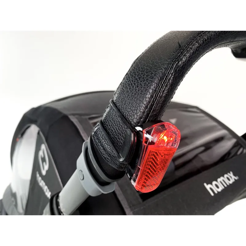 Hamax Cocoon Twin Child Bike Trailer - Grey/Black-7