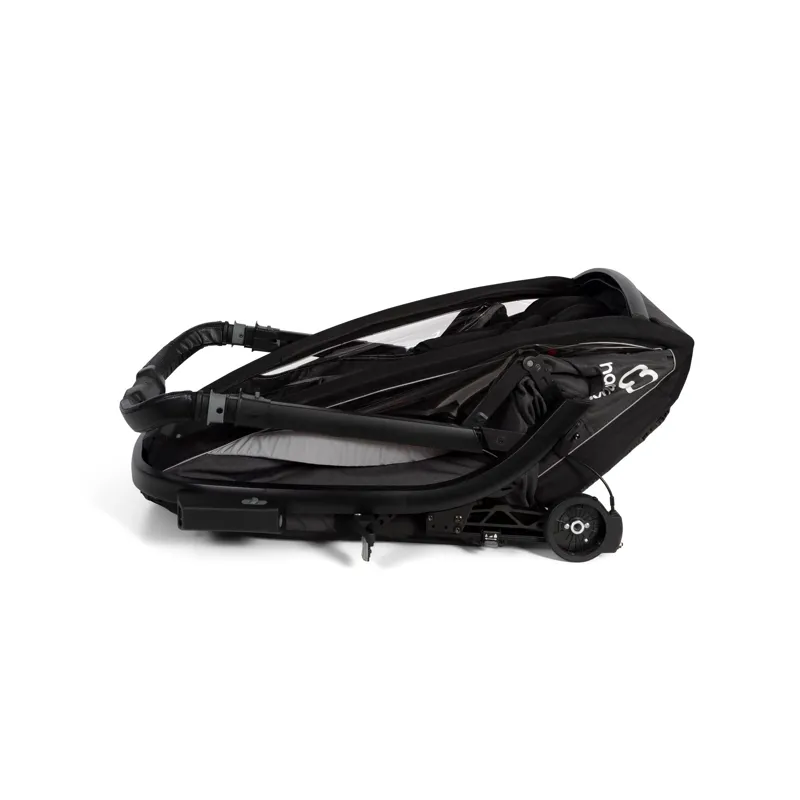 Hamax Cocoon Twin Child Bike Trailer - Grey/Black-11