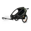Hamax Outback One Reclining Single Child Trailer - Green/Black