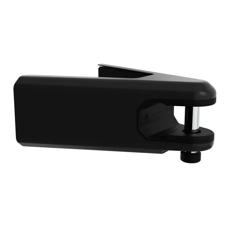 HipLok AirLok Wall Mounted Lock/Hanger - 1 Bike - Black-1