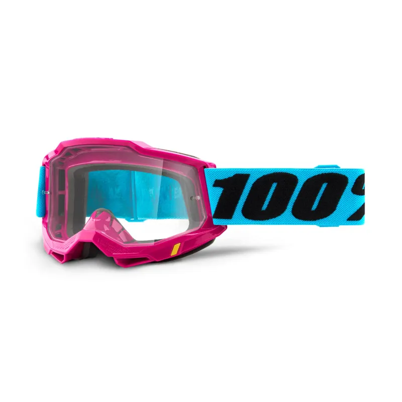 100 Percent Accuri 2 MTB Goggles - Lefleur/Clear Lens