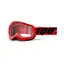 100 Percent Strata 2 MTB Goggles - Red/Clear Lens