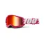 100 Percent Strata 2 MTB Goggles - Fletcher/Red Mirror Lens