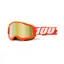 100 Percent Strata 2 MTB Goggles - Orange/Gold Mirror Lens
