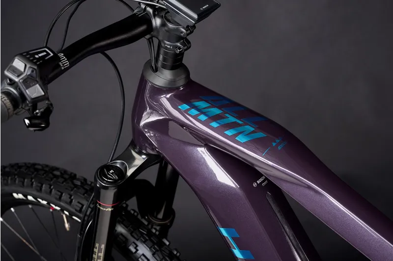 Haibike Allmtn CF 11 Electric Full Suspension MTB - Purple/Navy-3
