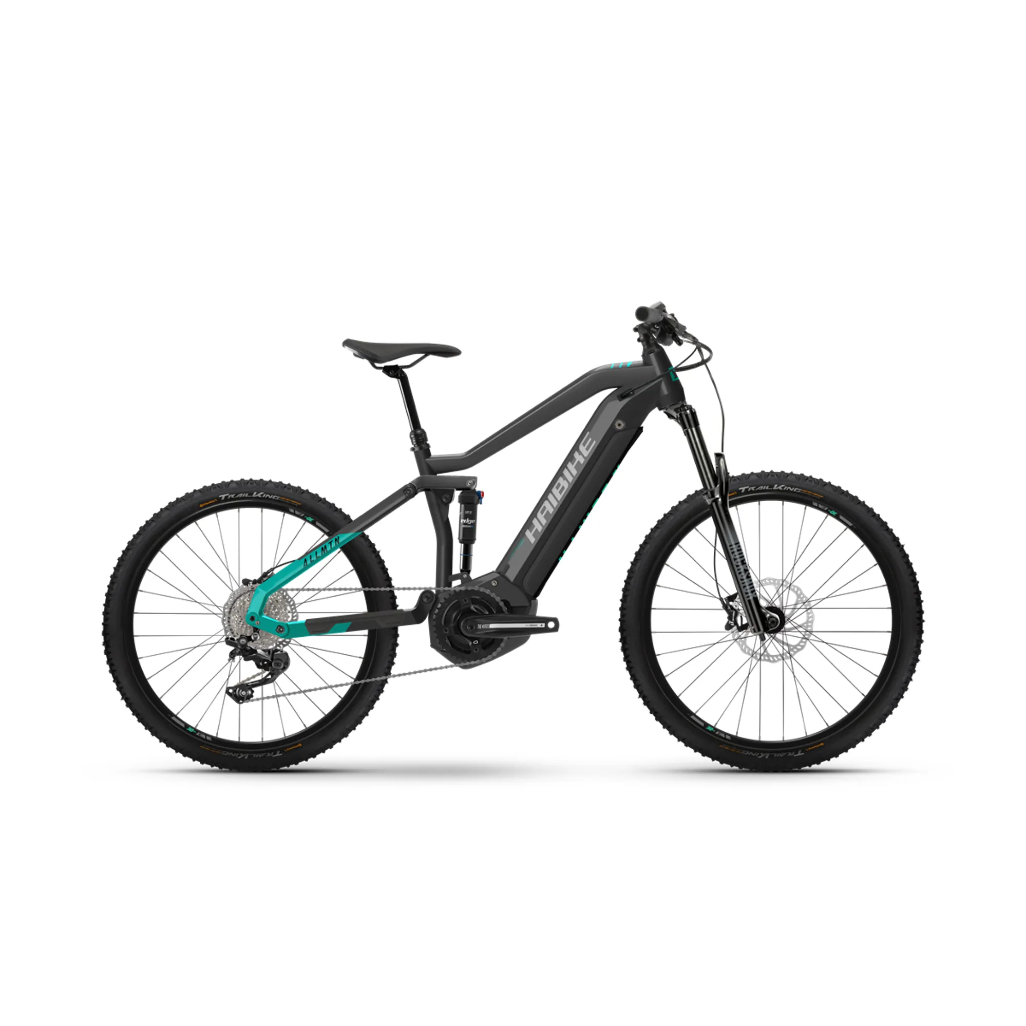 Haibike Allmtn 1 i630wh Electric Full Suspension MTB Anthracite