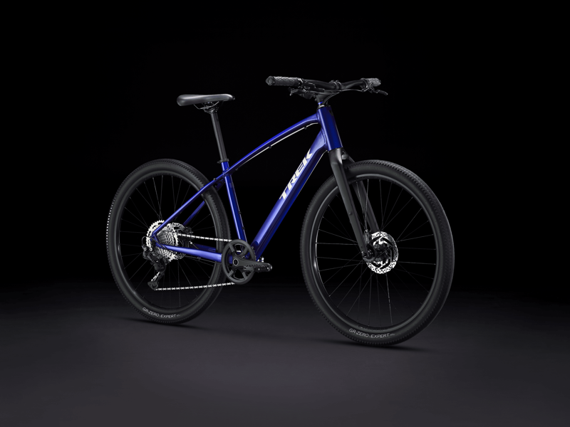 Trek Dual Sport 3 Gen 5 2023 Hybrid Bike - Hex Blue-1