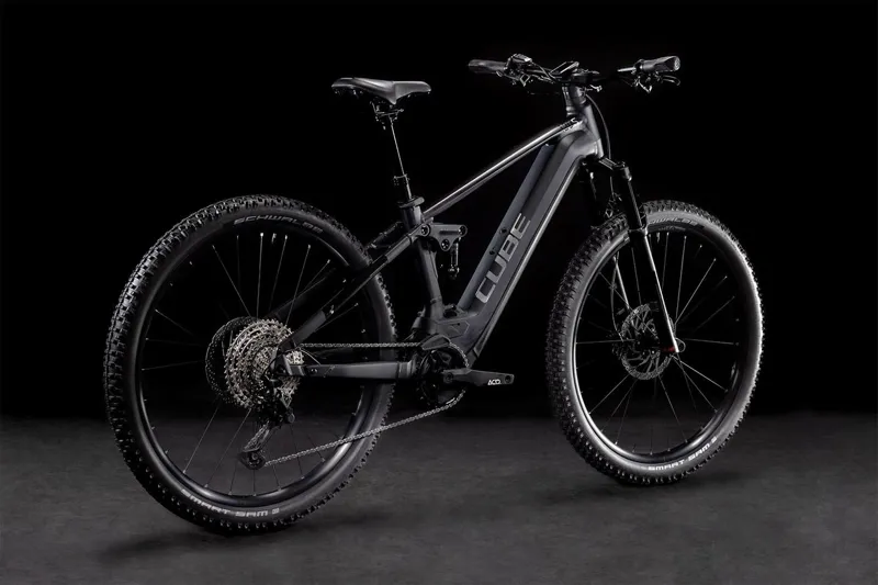 Cube Stereo Hybrid 120 SL 750 29er 2022 Electric Mountain Bike - Black-1