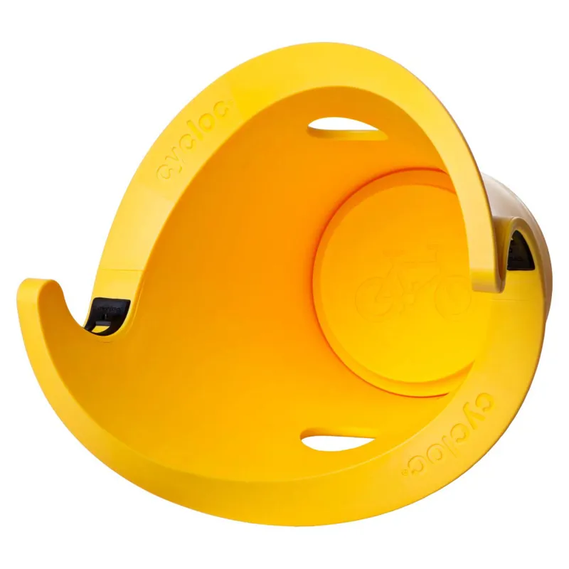 Cycloc Solo Wall Mounted Bike Storage - Yellow