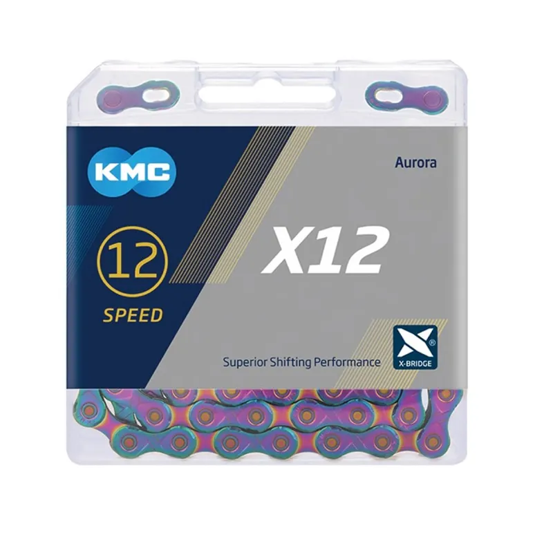 KMC X12 126 Links 12 Speed Chain - Aurora Blue