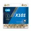KMC X101 112 Links Single Speed Chain - Gold