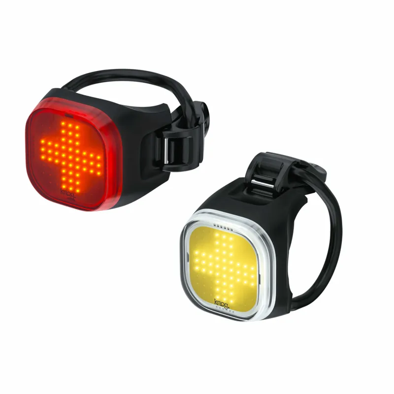 Knog Blinder Mini Cross USB Light Twinpack - Black-1