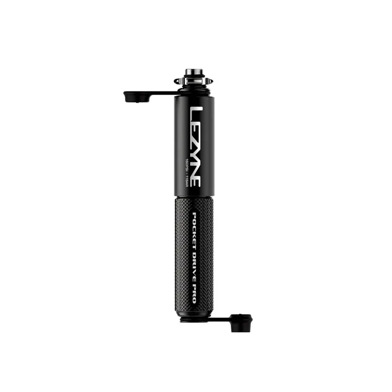 Lezyne Pocket Drive Pro Hand Pump - Matt Black