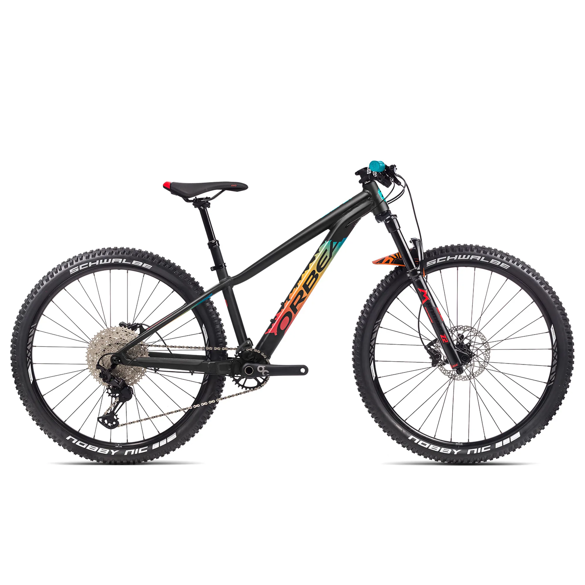 Orbea Laufey H10 2021 Junior Bike Black/Rainbow