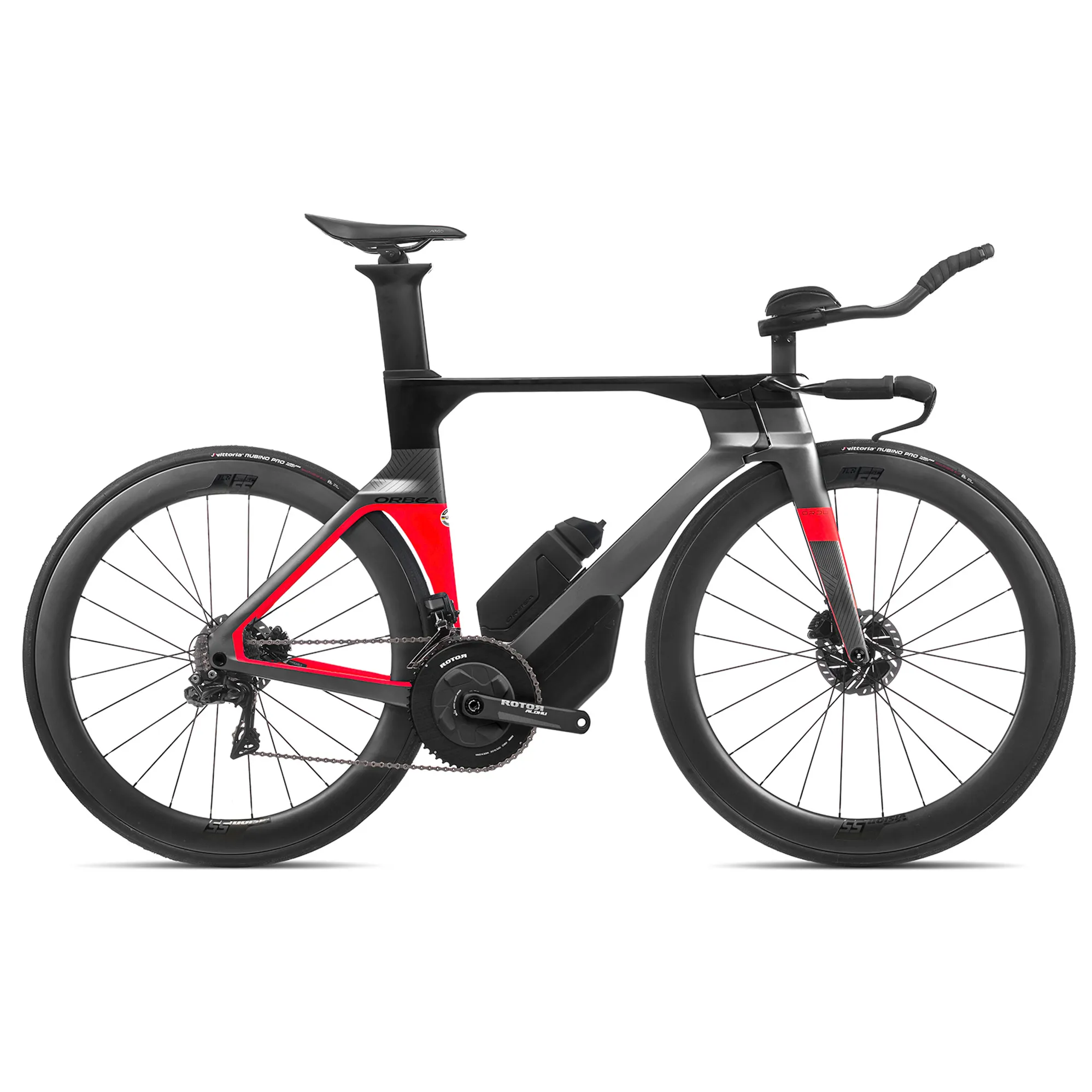 Orbea Ordu M10i LTD 2021 Triathlon Bike Speed Silver/Bright Red