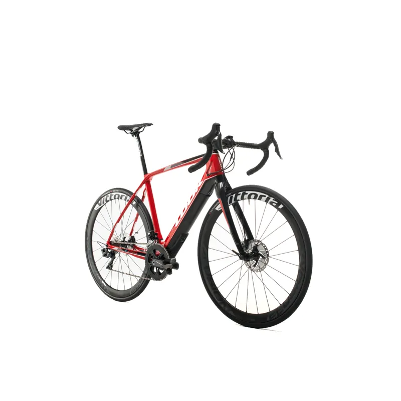 Look 765 Optium E-Road Ultegra Di2 Electric Road Bike - Red - Medium-1