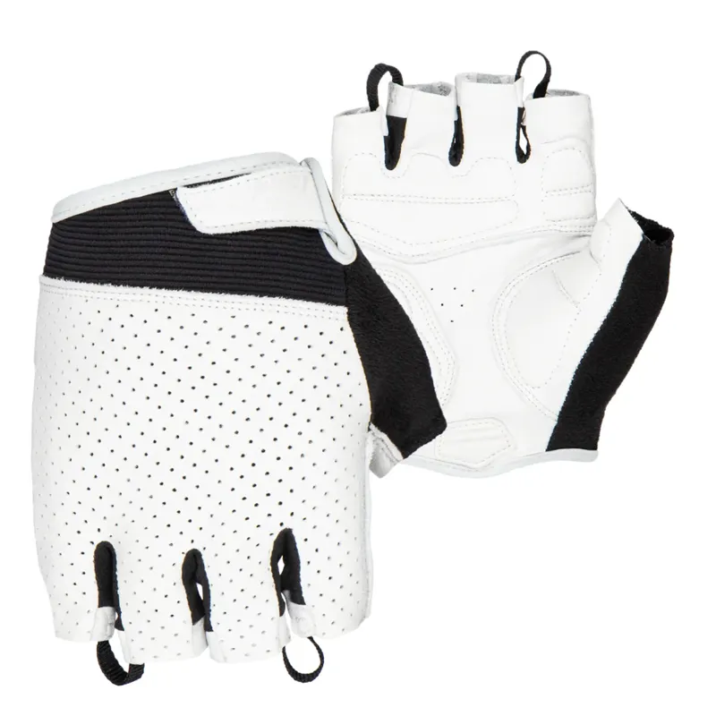 Lizard Skins Aramus Classic Cycling Mitts - Diamond White