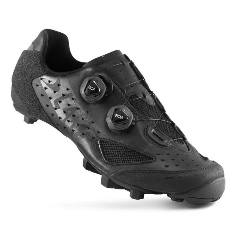 Lake MX238 Carbon Wide Fit MTB Shoes - Black -1