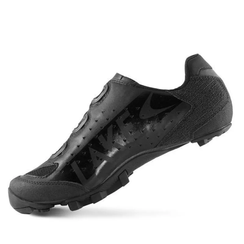 Lake MX238 Carbon Wide Fit MTB Shoes - Black -2