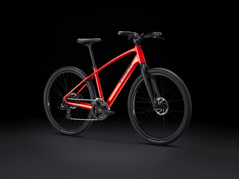 Trek Dual Sport 1 Gen 5 Hybrid Bike - Lava-1