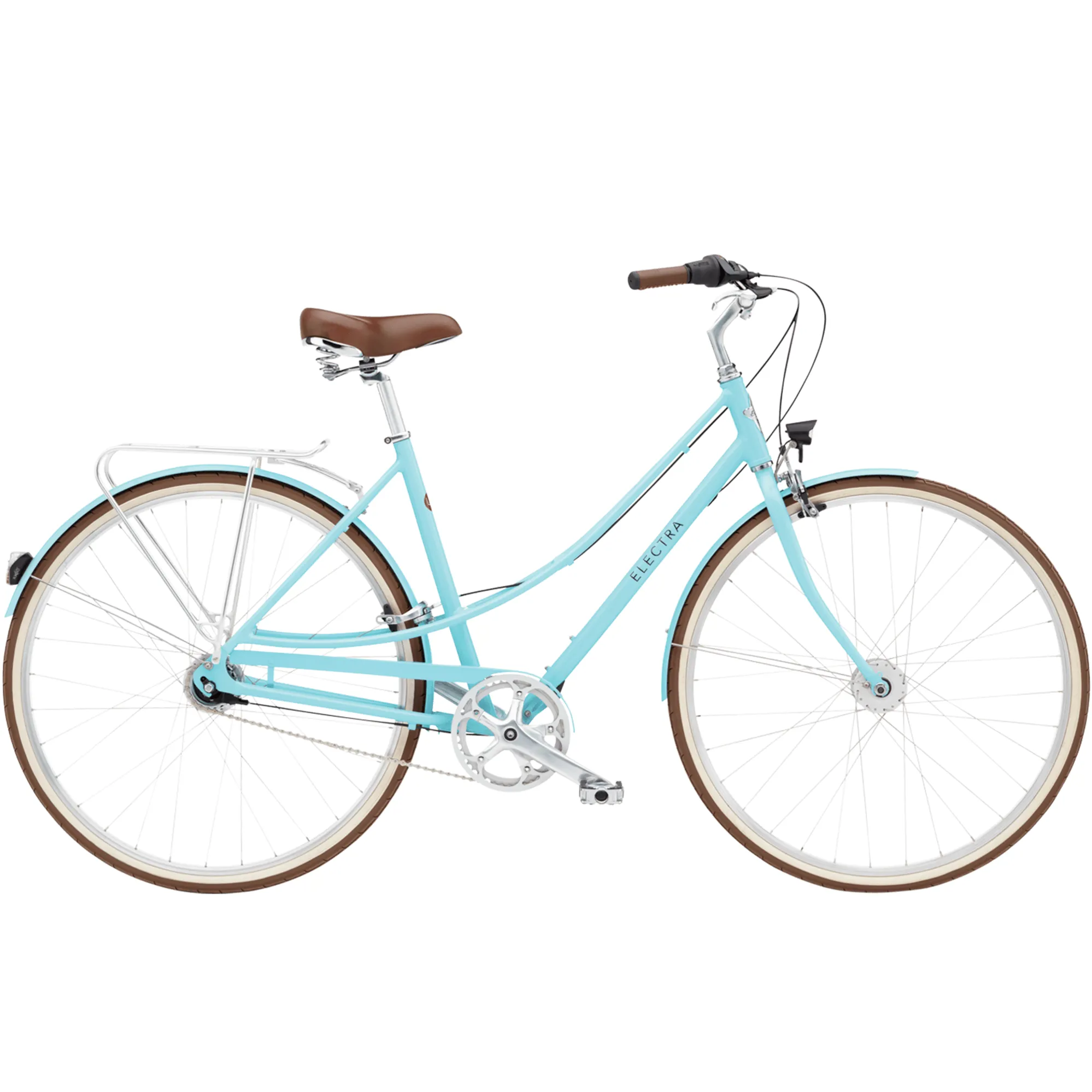Electra Loft 7i EQ Step Thru 2025 Women's Hybrid Bike Blizzard Blue