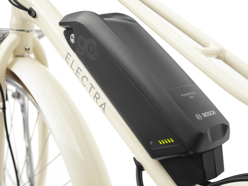 Electra Loft Go 5i EQ Step Thru 2025 Women's Electric Hybrid Bike - Cream-3