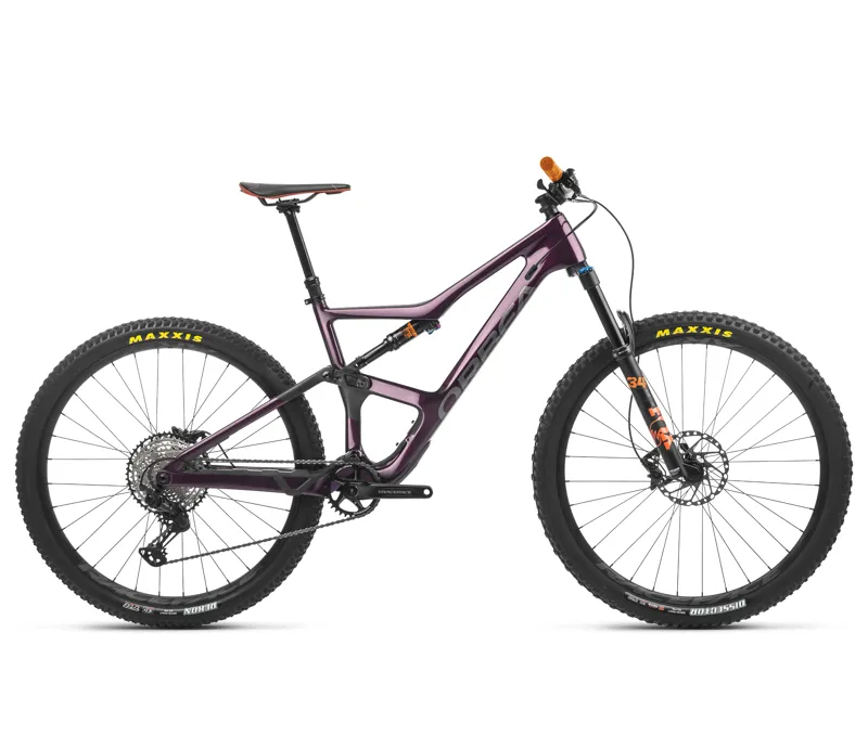 Orbea Occam M30 29er 2022 Full Suspension MTB Bike - Metallic Mulberry