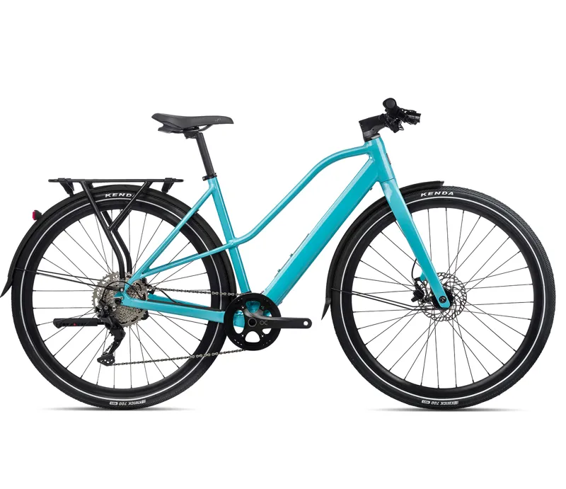 Orbea Vibe Mid H30 EQ Unisex Electric Hybrid Bike - Blue - Large