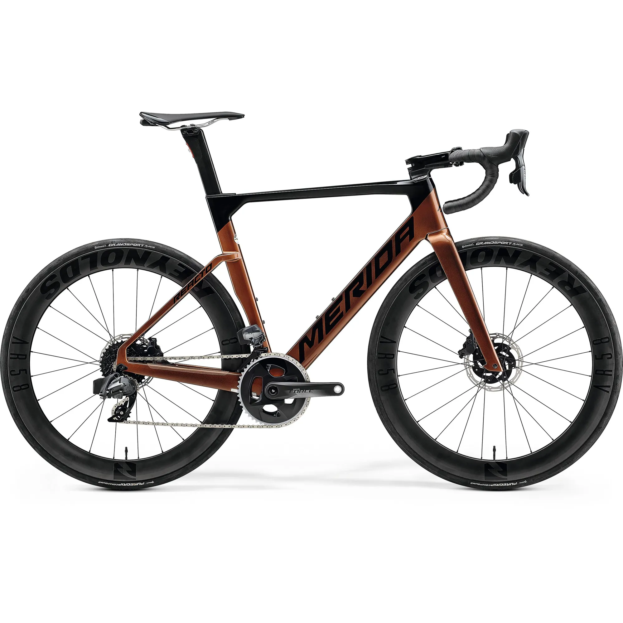 Merida Reacto Disc Force Edition 2021 Road Bike Bronze/Black