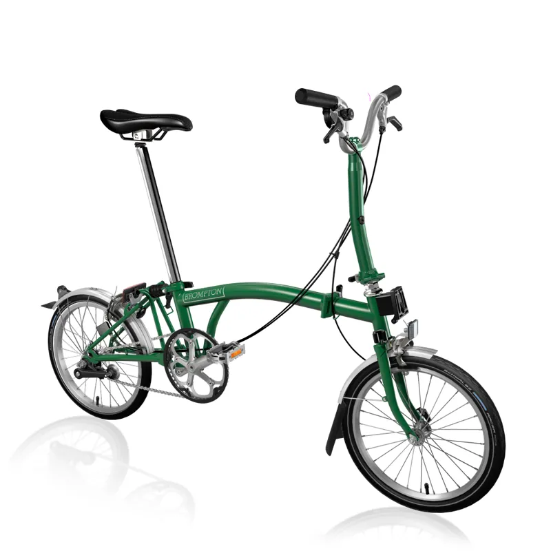 Brompton M3L C-Line Utility Mid 2022 Wide Saddle Folding Bike R
