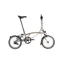 Brompton M6L Mid Bar C Line Explore 2025 Folding Bike - Dune Sand