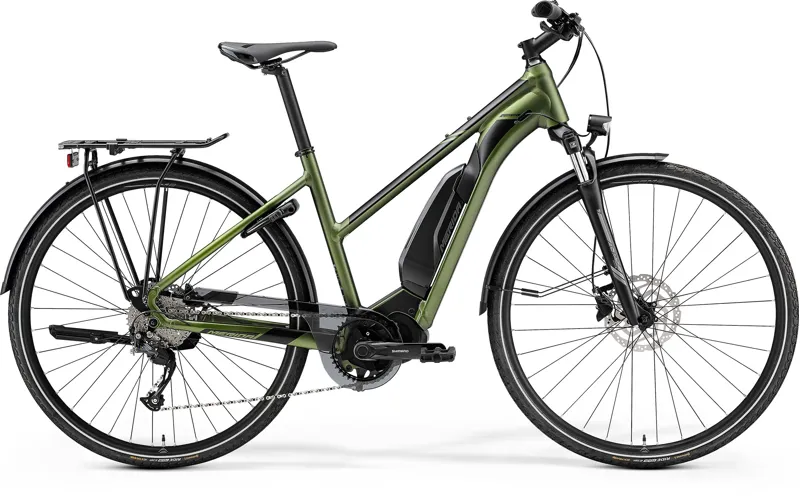 Merida eSpresso 300 EQ SE 418W Womens 2021 Electric Hybrid Bike -Green