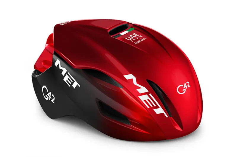 MET Manta MIPS UAE Road Helmet - Red/Black