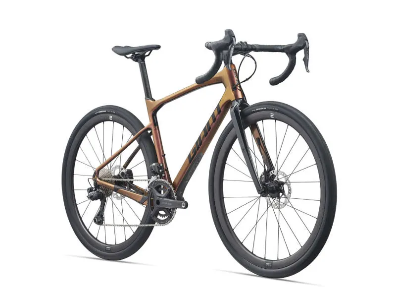 Giant Revolt Advanced Pro 1 Carbon 2021 Gravel Road Bike - Red Mars-2